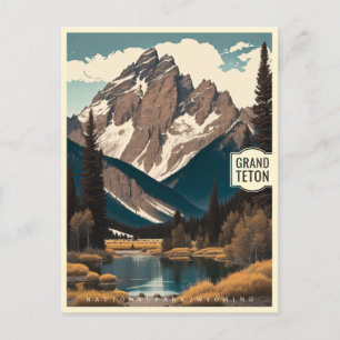 Grand Teton National Briefkaart