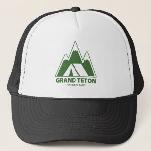 Grand Teton National Park Bergen Kamperen Trucker Pet