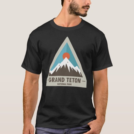 Grand Teton National Park Classic T-Shirt (Devant)