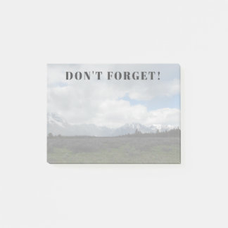 Grand Teton National Park Herinnering Post-It Noti Post-it® Notes