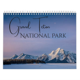 Grand Teton National Park Landschapskalender Kalender