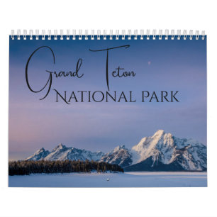 Grand Teton National Park Landschapskalender Kalender