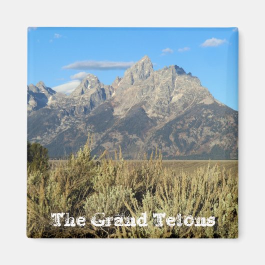 Grand Teton National Park Magnet Magneet (Voorkant)