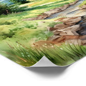 Grand Teton National Park Schilderij Print (Hoek)