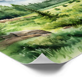 Grand Teton National Park Schilderij Print (Hoek)