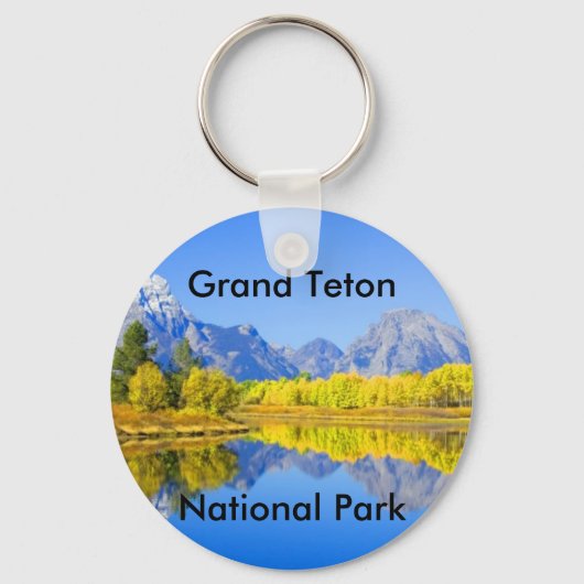 Grand Teton National Park Series 1 Sleutelhanger (Voorkant)