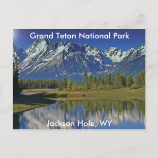 Grand Teton National Park Series 4 Briefkaart