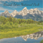 Grand Teton National Park Sticker (Voorkant)