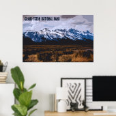 Grand Teton National Park Vintage Poster (Thuiskantoor)
