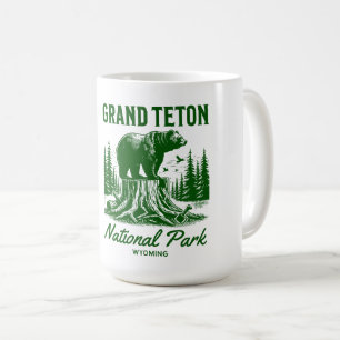 Grand Teton National Park Wyoming Buiten Natuur Koffiemok