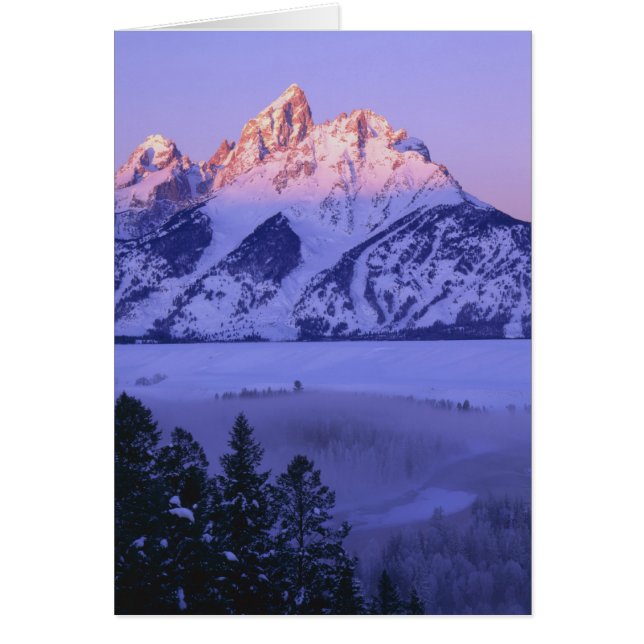 GRAND TETON NATIONAL PARK, WYOMING. États-Unis Fog (Devant)
