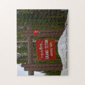 Grand Teton Park Wyoming. Jigsaw Puzzle (Vertical)