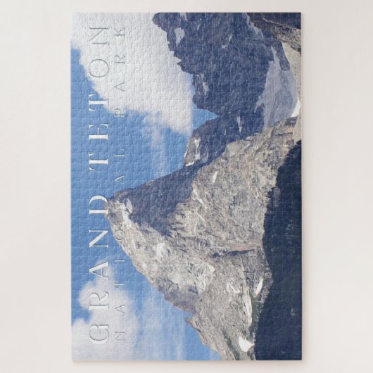 Grand Teton Puzzel, Nationaal Park Jigsaw Puzzel (Verticaal)