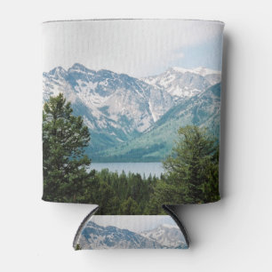 Grand Teton Range bij het Jackson Lake Blikjeskoeler