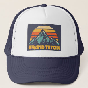 Grand Teton Retro Turquoise Trucker Pet