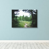 Grand Teton Trail Canvas Afdruk (Insitu (Houten vloer))