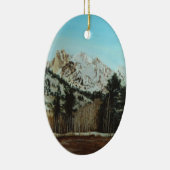 GRAND TETONS KERAMISCH ORNAMENT (Rechts)