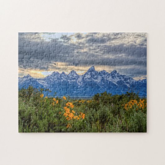 Grand Tetons Legpuzzel (Horizontaal)
