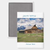 Grand Tetons Magnet (Recto/Verso)