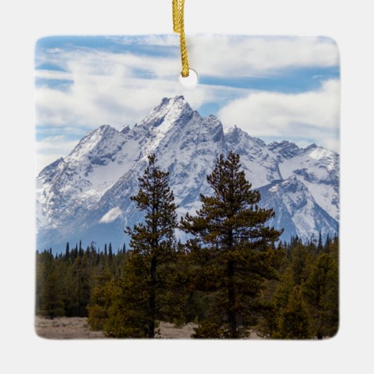 Grand Tetons Ornament (Voorkant)