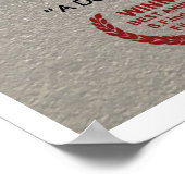 Grand thé de sang et cordes rouges Poster officiel (Coin)