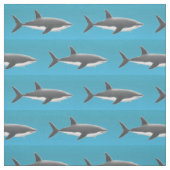 Grand tissu de natation de requin blanc (Échantillon)