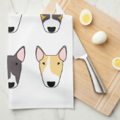 Grand tissu de plat de serviette de thé de despote (Quart Plié)