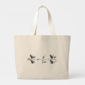 GRAND TOTE BAG シュレーディンガーの猫 トートバッグ (Dos)