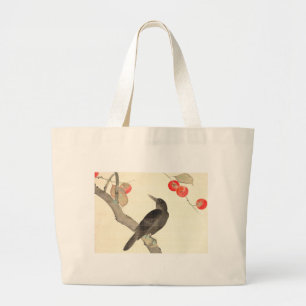 Grand Tote Bag 柿 に 烏, 抱 Persimmon et Crow, Hōitsu