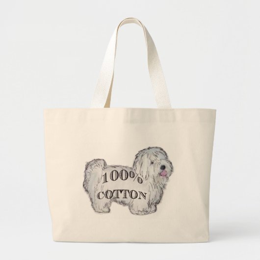 Grand Tote Bag 100% Coton (Devant)
