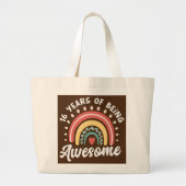 Grand Tote Bag 16 Ans Fille Anniversaire 16e Être génial (Devant)