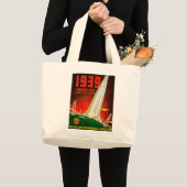 Grand Tote Bag 1939 World Fair San Francisco (Devant (produit))