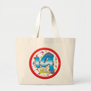 Grand Tote Bag 19ème Anniversaire aujourd'hui