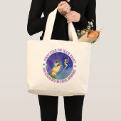 GRAND TOTE BAG 1ER ÉTOILE À DROITE, DIRECTEMENT JUSQU'AU MATIN (Devant (produit))