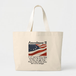 Grand Tote Bag 2ème Amendement