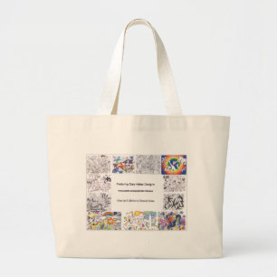 Grand Tote Bag 30 différents TeeShirts