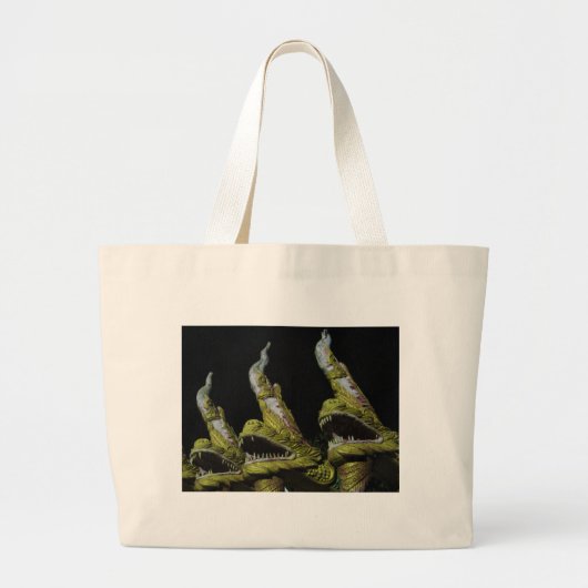 Grand Tote Bag 3 Nagas la nuit (Devant)