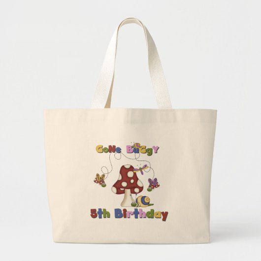 Grand Tote Bag 5e Bogue Anniversaire Tshirts et cadeaux (Devant)