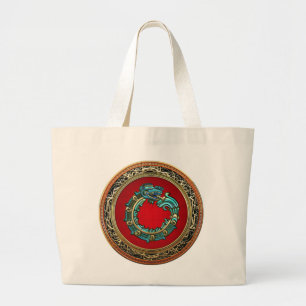 Grand Tote Bag [600] Serpent Dieu Quetzalcoatl [Jade]