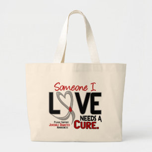 Grand Tote Bag A BESOIN du T-shirts et des cadeaux de DIABÈTE DE