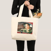 Grand Tote Bag a couru dans mon ex (Devant (produit))
