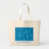 à la piscine…