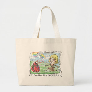 Grand Tote Bag A obtenu mon travail rêveur