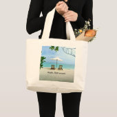 Grand Tote Bag Aaah...Retraite (Devant (produit))