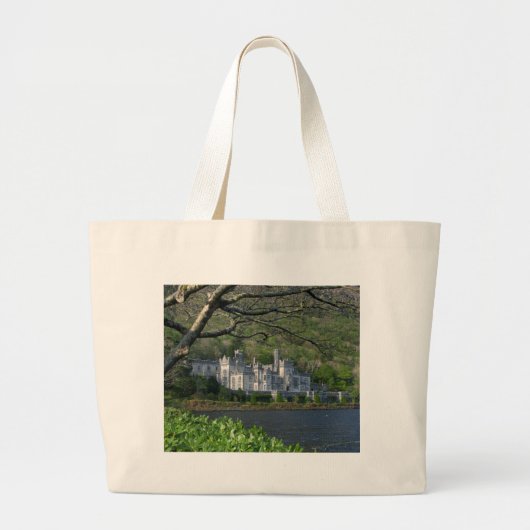 Grand Tote Bag Abbaye de Kylemore dans le Connemara Irlande (Devant)
