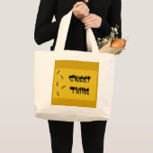 Grand Tote Bag Abeilles (Devant (produit))