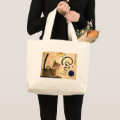 Grand Tote Bag Abstrait Kandinsky (Devant (produit))