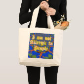 Grand Tote Bag Acacia Alchemy : Je ne suis pas allergique à l'art (Devant (produit))