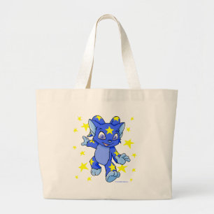 Grand Tote Bag Acara étoilé Excited avec l'éclat d'étoile