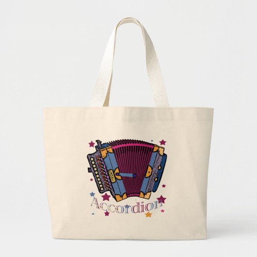 Grand Tote Bag Accordéon (Devant)
